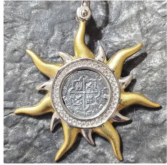 Atocha sun shipwreck treasure coin sunken silver gift for her