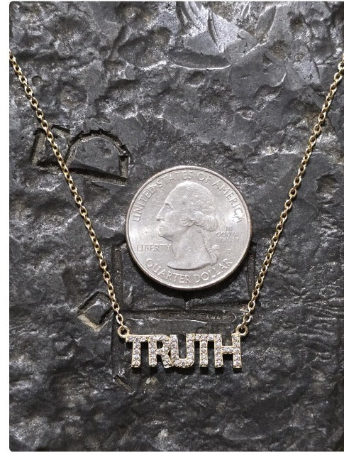 TRUTH necklace trump maga American patriot jewelry 47