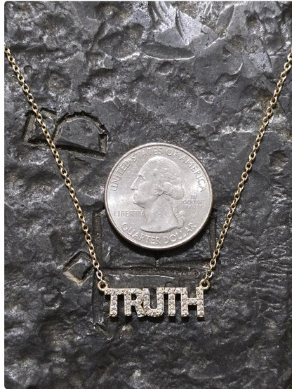 TRUTH necklace trump maga American patriot jewelry 47