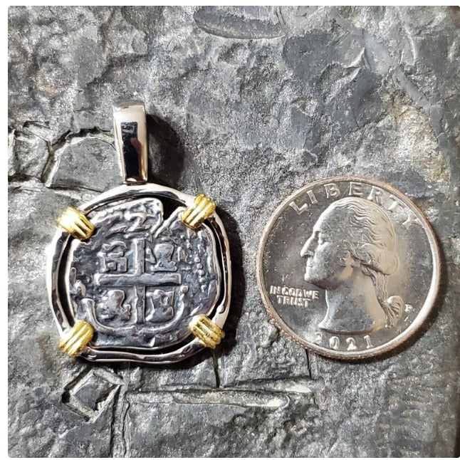 Atocha coin pendant