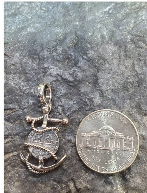 Mini Atocha anchor coin small size
