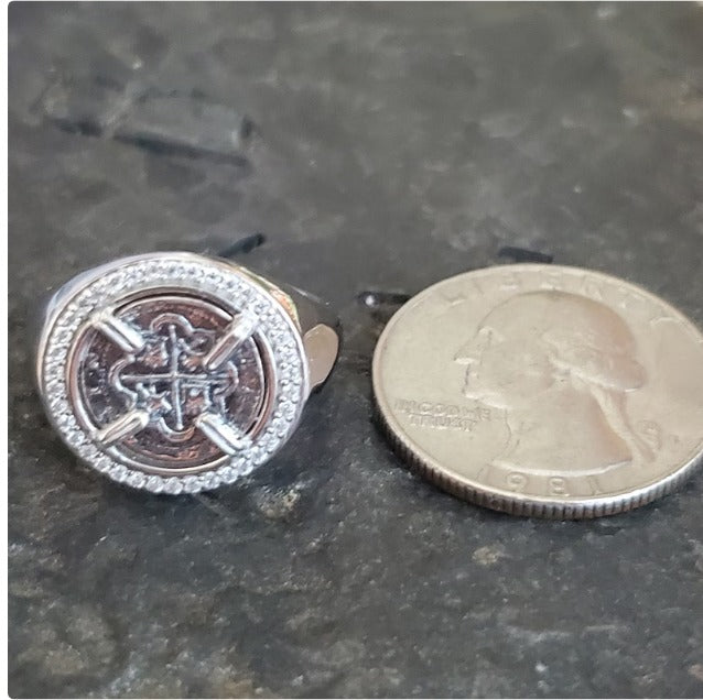 Atocha silver ladies ring shipwreck sunken treasure coin