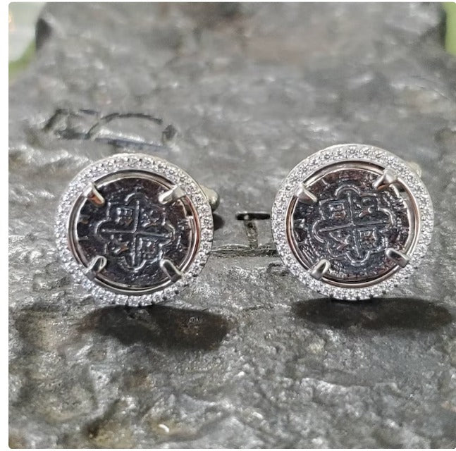 Atocha coin cufflinks