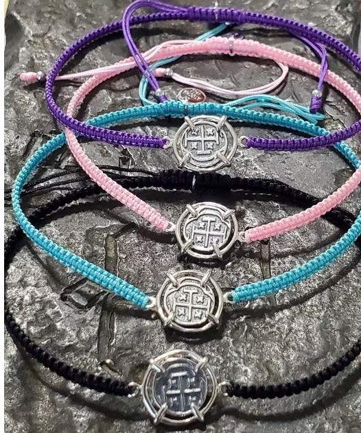 Atocha friendship bracelets shipwreck sunken treasure coin key west bracelet