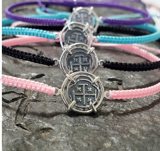 Atocha friendship bracelets shipwreck sunken treasure coin key west bracelet