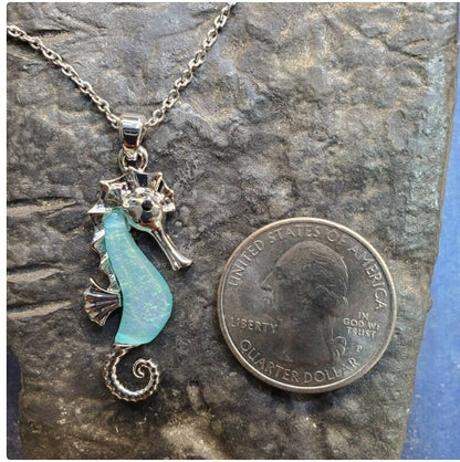 Seahorse necklace