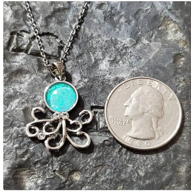 Octopus kraken necklace