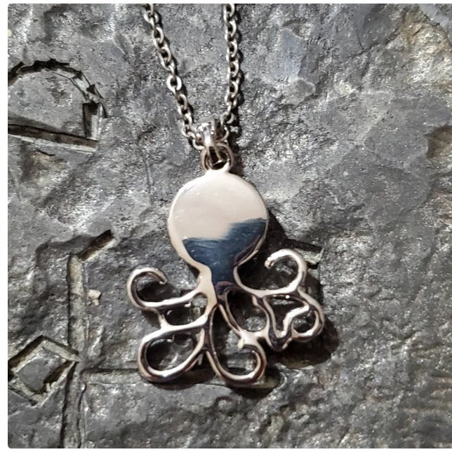 Octopus kraken necklace