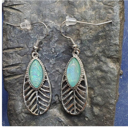 Leaf earrings