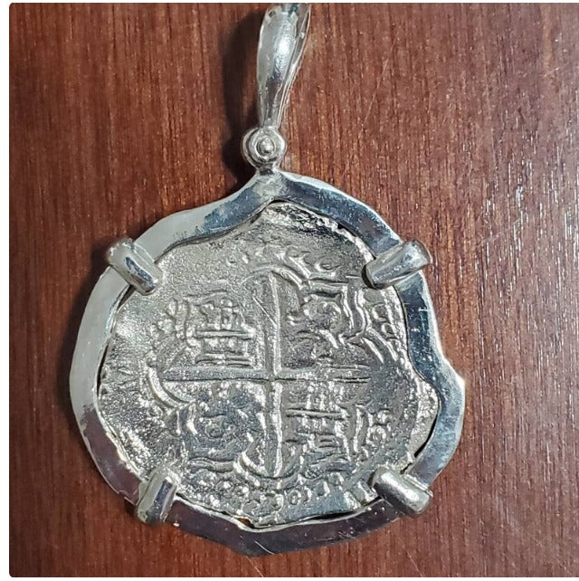 BIG large Atocha coin pendant