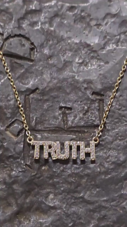 TRUTH necklace trump maga American patriot jewelry 47